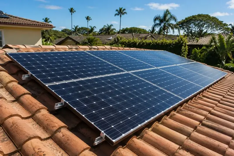 Installation de panneaux solaires à Railleu